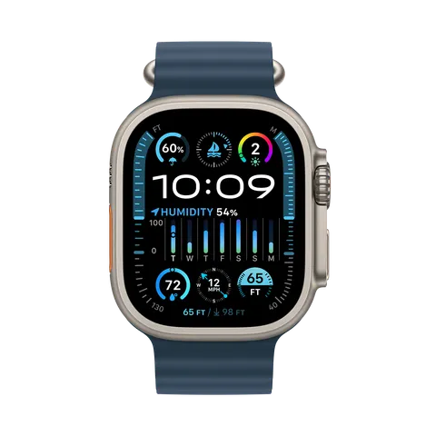 Smart Watch Ultra 2 GPS+Cellular with Blue Ocean Band